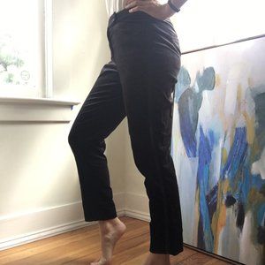WHBM Velvet Slim Ankle Pants Size 4